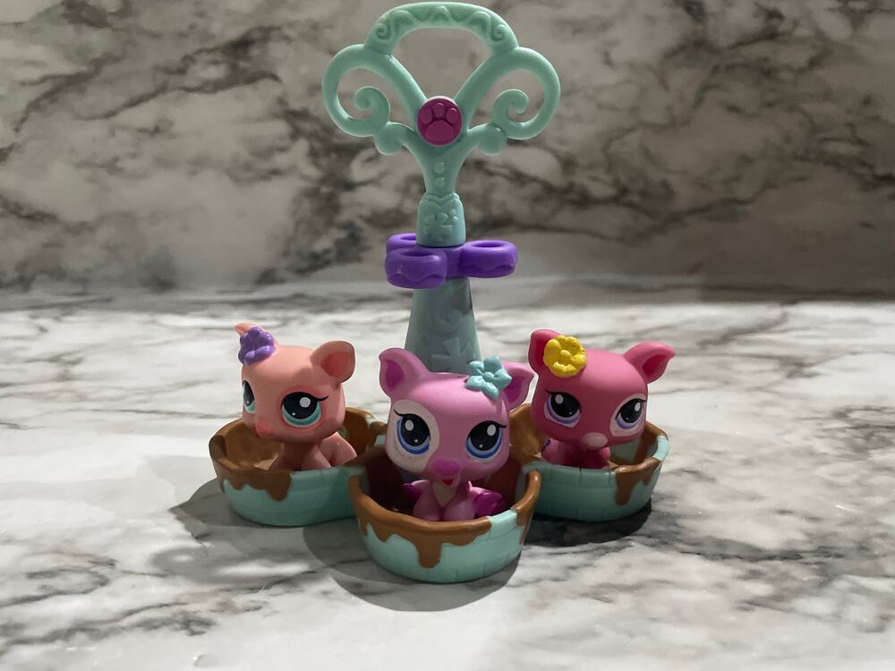 Littlest pet shop triplets